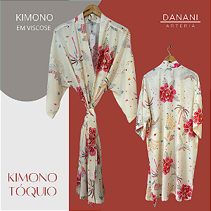 Kimono Tóquio Tropical Off