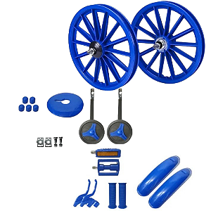 KIT MONT ARO-16 MASC AZUL RODA+ENGR COMPLETO