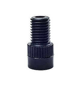 ADAPTADOR P/VALV. PRESTA NYLON. PRETO PCT/10-PCS