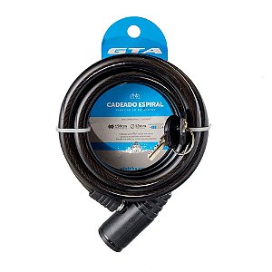 CADEADO 12MM X 1.5M ESPIRAL 10628 S/SUPORTE PTO