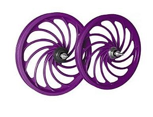 JG. DE RODA NYLON ARO 16 LILAS S/EIXO