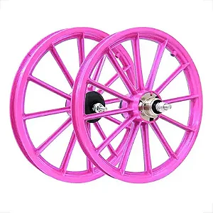 JG. DE RODA NYLON ARO 16 ROSA C/EIXO