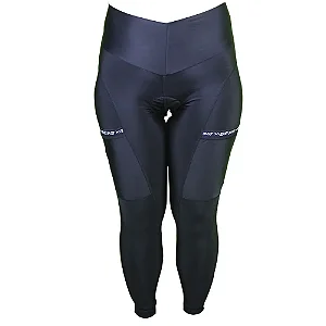 CALÇA FEMININA BASIC C/BOLSO PRETA TAM-G