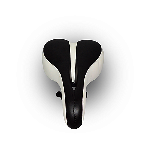 SELIM MTB VAZADO PRETO/BRANCO C/CARRINHO