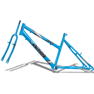 QUADRO + GARFO ARO-24 FEMININO AZUL BEBE CX-2-PCS