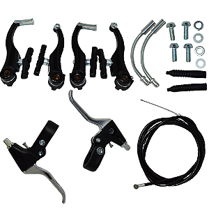 JG. FREIO V.BRAKE ALUM. ALLEN C/MAÇ-AL/N COMP. PTO