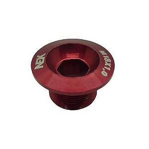 PARAFUSO P/FIXAR PEDIVELA HOLLOWTECH ALUM. M18 VERM.