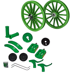 KIT MONT ARO-16 MASC VERDE BEN RODA+ENGR COMPLETO