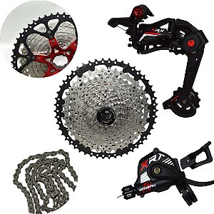 KIT 12-VEL (1X12) ALAV+CB TRA+COR+K7 11/50 SENSAH