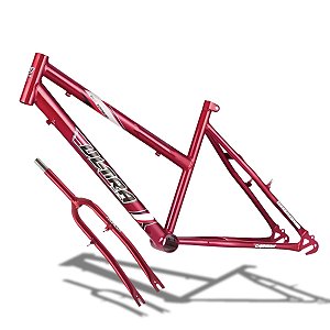 QUADRO + GARFO ARO-16 FEMININO VERM. CX-2PCS