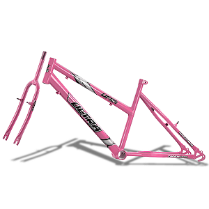 QUADRO + GARFO ARO-24 FEMININO ROSA BEBE CX-2-PCS