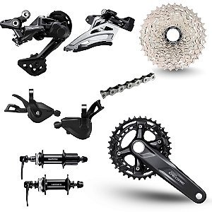 GRUPO 20-VEL. DEOREC-T/D+ALAV+K7HG50/CB/PE DE VEL