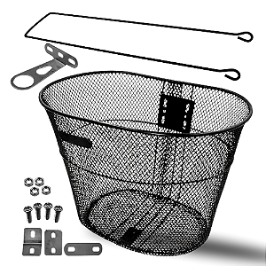 CESTA ARO-26 PRETA ARAMADA MEDIA C/HASTE C-10612