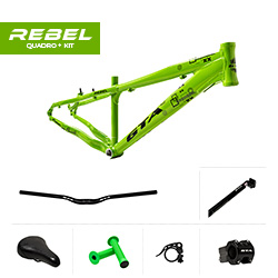 QUADRO 26 ALUM. FREERIDE REBEL VERD GUI+MES+CAN+MAN+SELI+ABRC