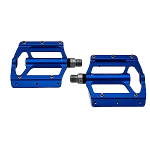 PEDAL 9/16 PLATAF ALUM AZUL CR-MO DU+ROL 11033