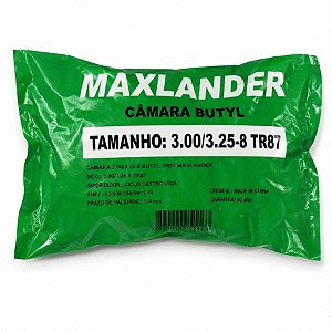 CAMARA CARRINHO DE MAO 3.25 X 8 MAXLANDER