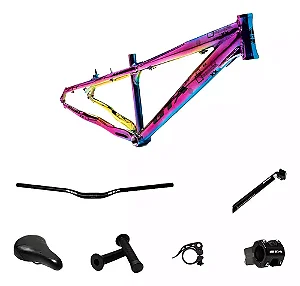 QUADRO 26 ALUM. FREERIDE REBEL CAMALEÃO GUI+MES+CAN+MAN+SELI+ABRC