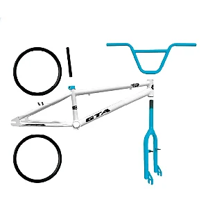 KIT BMX GTA 20 CX 2-KITS ACO. BCO/AZL-QUADRO+GRF+ARO+GUI+CAN-ABR