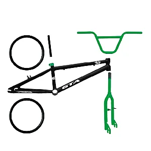 KIT BMX GTA 20 CX  2-KITS ACO. PTO/VRD - QUADRO+GRF+ARO+GUI+CAN-ABR