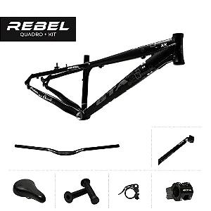 QUADRO 26 ALUM. FREERIDE REBEL PTO GUI+MES+CAN+MAN+SELI+ABRC