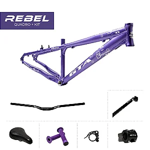 QUADRO 26 ALUM. FREERIDE REBEL ROXO GUI+MES+CAN+MAN+SELI+ABRC