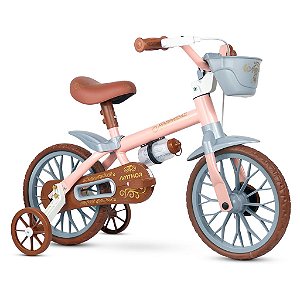 BICICLETA 12 FEMININA NA CAIXA ANTONELLA BABY ROSA