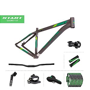 QUADRO 29 START TM-21 CINZA/VRD KIT COMP+MANOPL+SELI