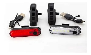 SINALIZADOR DIANT/TRAS ABSOLUTE NERO SLIM USB C-55256