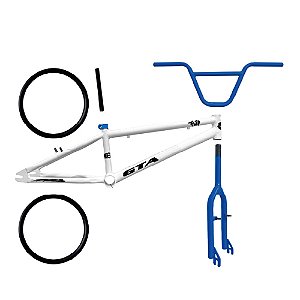 KIT BMX GTA 20 CX 2-KITS ACO. BCO/AZL ESC -QUADRO+GRF+ARO+GUI+CAN-ABR