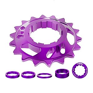 KIT SINGLE SPEED 18D ROXO 11719