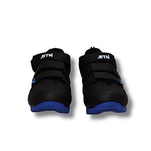 SAPATILHA MTB 3 VELCROS STN RACING 43-BR PTO/CIANO