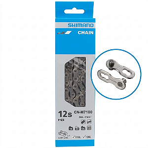 CORRENTE FINA 12 VEL. M-7100 SLX 126E QUICK LINK