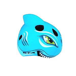 CAPACETE INFANTIL  52-56 INOMOLD BLUESHARK 11925