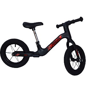 BICICLETA 12 EQUIL. MASC. BALANCE BIKE  PRETO