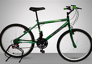 KIT BIC. 24 PRE MONT. 18-VEL MASCULINA VERDE
