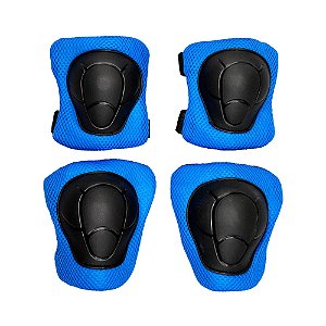 KIT PROTECAO INFANTIL AZUL  (JOELHEIR+COTOV) 12405