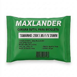 CAMARA 29 MAXLANDER F/V VALV. PRESTA 35-MM PAREDE BAIXA AROS ACE/EXTREME