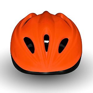 CAPACETE INFANTIL RSC KIDS LARANJA NEON FOSCO
