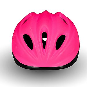 CAPACETE INFANTIL RSC KIDS ROSA NEON FOSCO