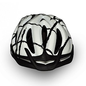 CAPACETE MTB RSC PODIUM VISE+REG BCO/PTO