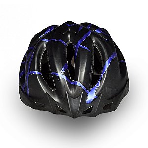 CAPACETE MTB RSC PODIUM VISE+REG PTO/AZUL