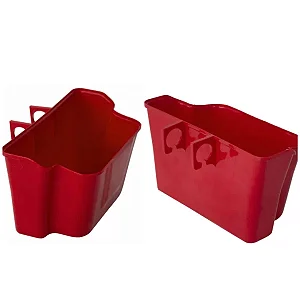 CESTA ARO-12/16 VERMELHA FIXA GUIDAO