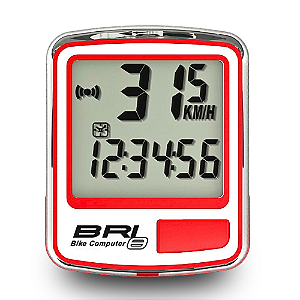 CICLO COMPUTER 08-BRI BCO/VERM. 8-FUNCOES