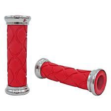 MANOPLA ADVENTURE VERMELHA C/ANEL CROMADA