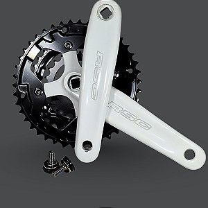 PE DE VELA ALUM 22/32/42 PTO/BCO TROCA ENGRENAGEM