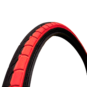 PNEU 26 X 1.50 SLICK C/FX-VERMELHA KWEST