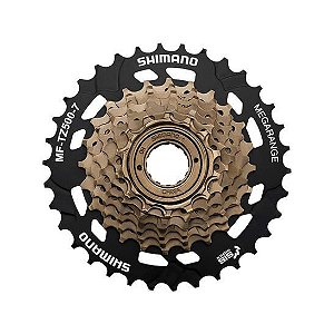 RODA LIVRE 07 VEL. TZ 500 MEGA R DOURADA ULT. PTO