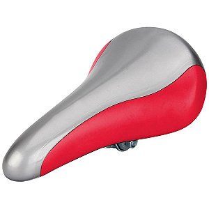 SELIM MTB BICOLOR PRATA/VERMELHO