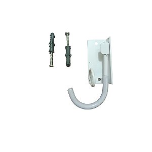 SUPORTE P/PAREDE RACK PENDURAR BICICLETA BRANCO