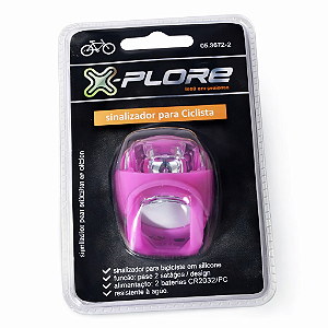 VISTA LIGHT SILICONE 1 PC 2 LED ROSA SG-267-2
